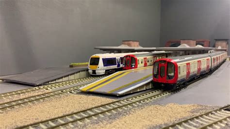 Harefield London Underground Model Railway Trains Running Youtube