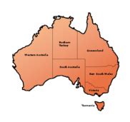 2409x2165 / 1,35 mb go to map. Free download of Map of Australia Outline vector graphics ...