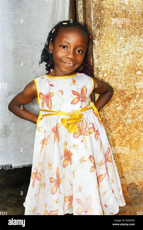 Cute African Girl Stock Photo Alamy