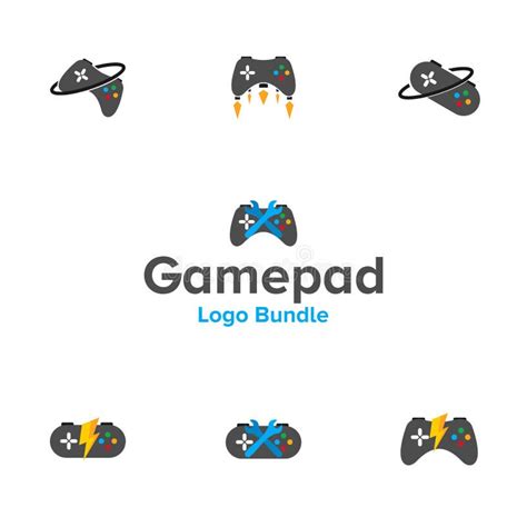 Illustration Vector Graphic Of Game Pad Logo Stock Vector