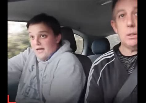 goodness dad s patience during driving lesson goes viral again