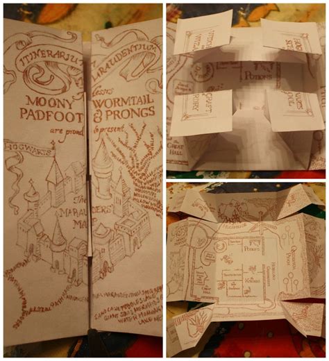 How to make your own marauders map. The Marauders Map Printable | Printable Maps