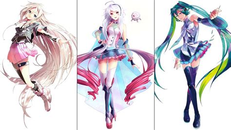 Vocaloid Singers Have The Coolest Character Designs Character Design