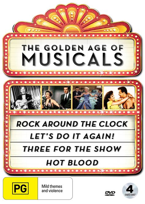 golden age of musicals collection madman
