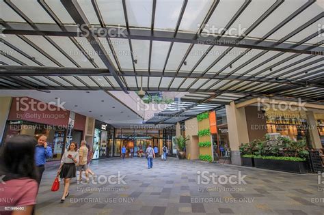 Greenbelt Shopping Mall At Makati In Metro Manila Stock Photo