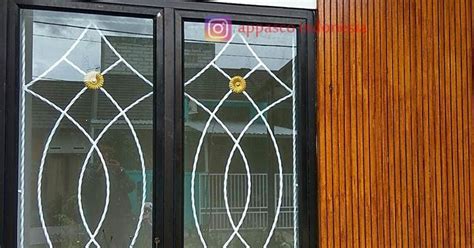 Teralis Minimalis Besi Kotak Motif Ulir Bunga di Bogor - Jual Kanopi
