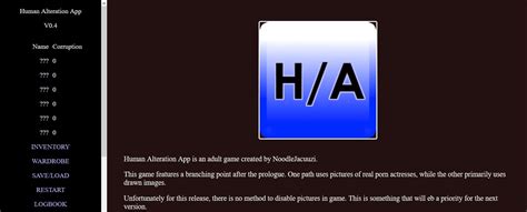 Human Alteration App Html Porn Sex Game V 1 3 Download For Windows Macos Linux