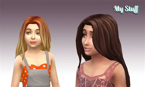 Gorgeous Hair For Girls At My Stuff Sims 4 Updates
