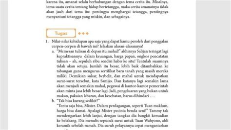 SOAL KUNCI JAWABAN Pelajaran Bahasa Indonesia Kelas 11 Hal 117