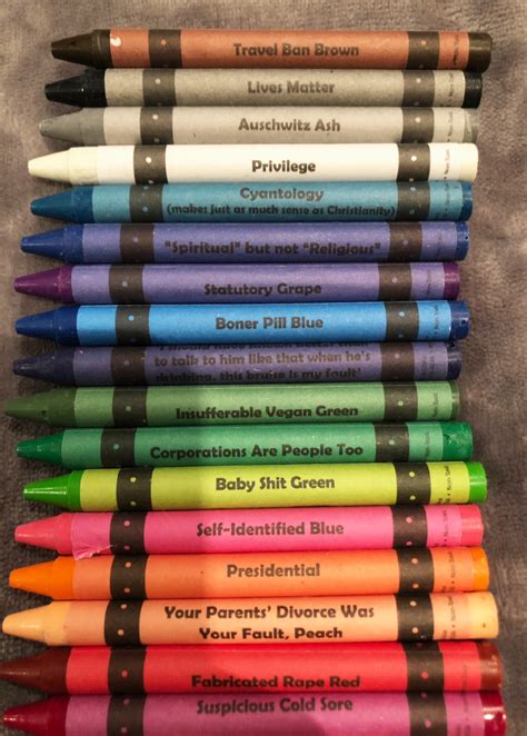 Crayola Crayons Colors List