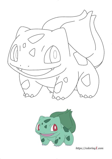 Pokemon Bulbasaur Coloring Pages 2 Free Coloring Sheets 2021