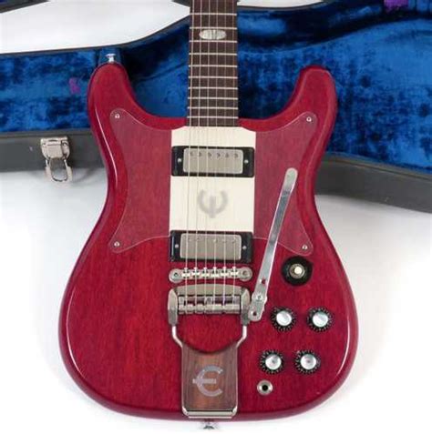 1962 Epiphone Crestwood Custom Cherry Guitars Electric Solid Body
