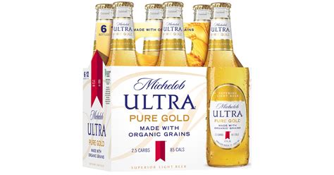 New Michelob Ultra Pure Gold Is First Superior Light Beer Made With