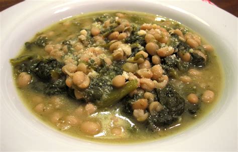 For a soup with texture, purée only half the beans. Super Simple Italian: Escarole and Bean Soup | Big A, Little A