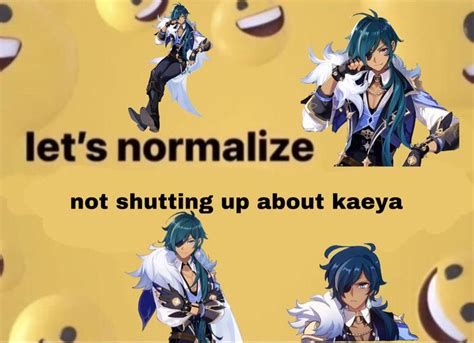 Im Sorry For The Kaeya Spam Besties😫☝️ In 2021 Genshin Memes Genshin Impact Memes Fb Memes