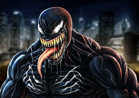 Venom Movie Fan Made Art Wallpaperhd Superheroes Wallpapers4k