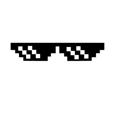 8 Bit Glasses Transparent Peatix