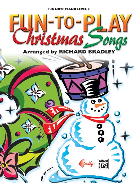 Fun To Play Christmas Songs Piano Book Sheet Music