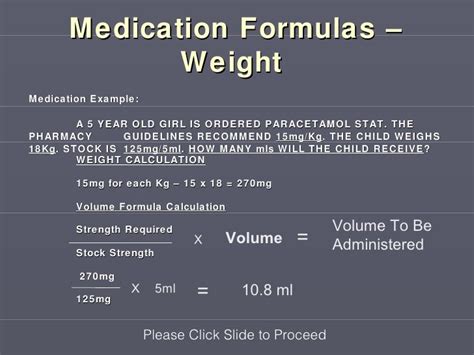 Introduction To Medication Calculations