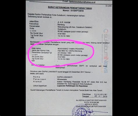 Surat pernyataan kepemilikan merek, yang pendaftarannya anda ajukan permohonannya lewat formulir tersebut. Contoh Surat Pernyataan Kehilangan Sertifikat Tanah ...