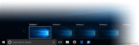 Using Autohotkey To Switch Virtual Desktops In Windows 10