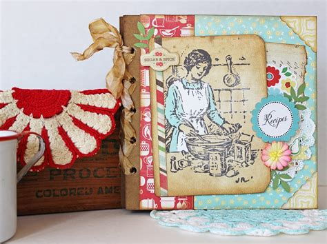 Two Crazy Crafters Vintage Style Recipe Album