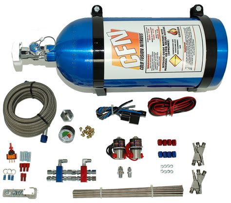 Direct Port Nitrous Fogger Kit Complete For 4 Cylinder Cold Fusion
