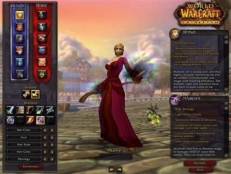 Human Warlock Wow Screenshot Gamingcfg