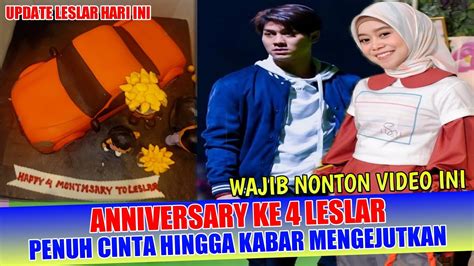 Mengejutkan Rizky Billar Lakukan Ini Di Anniversary Ke 4 Leslar