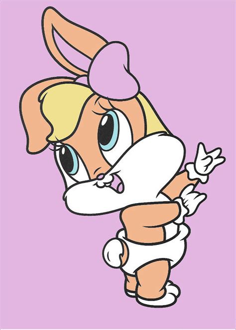 Baby Lola Bunny Color By Stockingsama On Deviantart