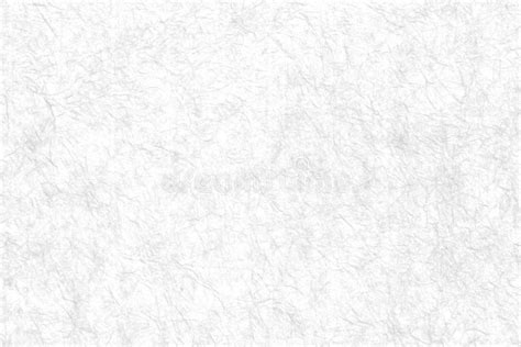 Japanese White Colored Traditional Paper Texture Background Stock Photo