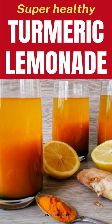 Looking For A Healthy Lemonade Recipecheck This Turmeric Lemonade