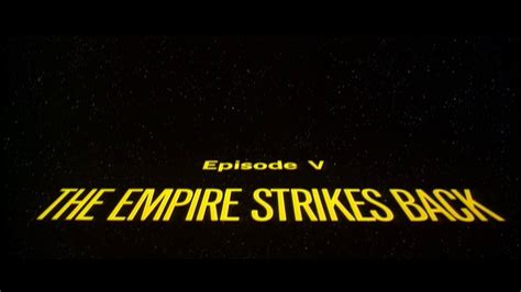 Original Opening Scene The Empire Strikes Back 1980 2006 Bonus Dvd