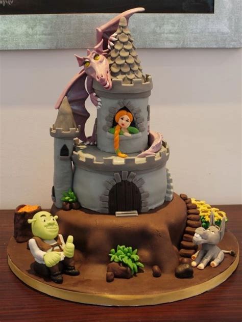 The goal of the game is to find princess fiona and rescue her. Shrek Cake - CakeCentral.com