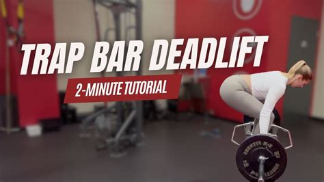 how to properly do a trap bar deadlift 2 minute tutorial youtube