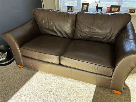 Marks And Spencer Abbey Leather Sofa Ebay