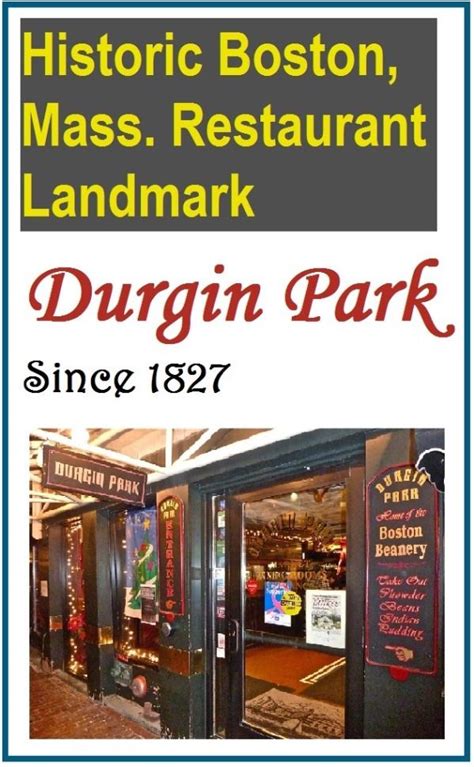 Durgin Park Boston Mass A Local Dining Out Landmark At Historic