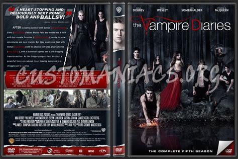 The Vampire Diaries Season 5 Dvd Cover Dvd Covers And Labels By