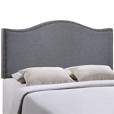 Modway Lexmod Curl Nailhead Upholstered Headboard Bed Bath And Beyond