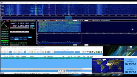 radio vaticana in english on 15595 khz shortwave with afedri sdr hdsdr and csvuserlistbrowser