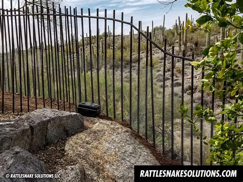 Snake Fence And Arizona Rattlesnake Prevention Fencing Installation