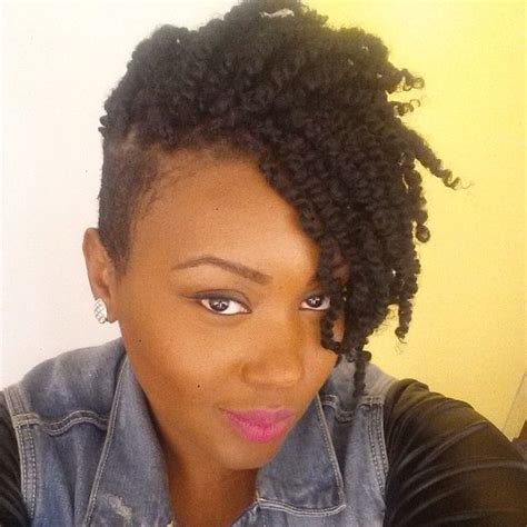 10 crochet kinky twist with shaved sides fashionblog