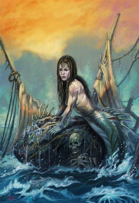Pin By Nizacetu On Curiosidades Evil Mermaids Dark Mermaid Mermaid