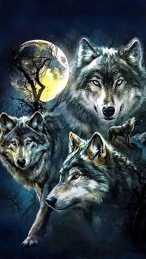 Cool Wolves Iphone Wallpapers Wallpaper Cave