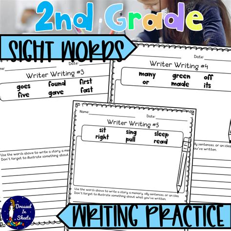 Second Grade Sight Word Writing Practice Made By Teachers