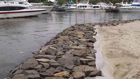 The preserved exterior is extremely hard with a hollow center. Coastal Protection Infrastructure - TenCate Geosynthetics