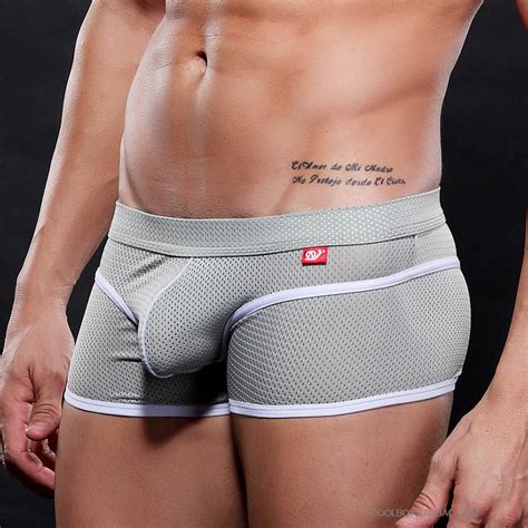 Buy Wj Mens Quick Dry Underwear Low Rise Sexy Boxers