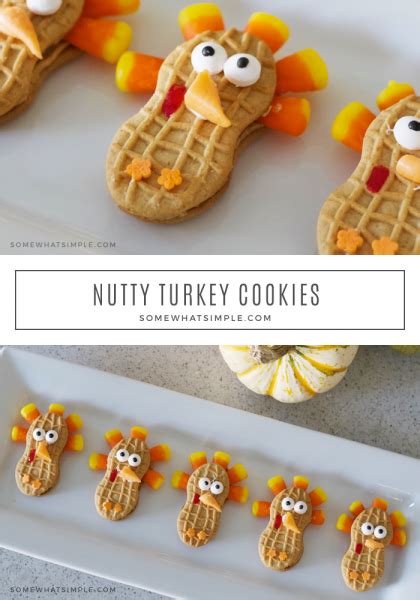 Easy Nutter Butter Turkey Cookies 5 Mins Somewhat Simple