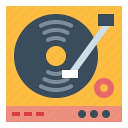 Dj, music, record, record player, turntable, vinyl icon ...