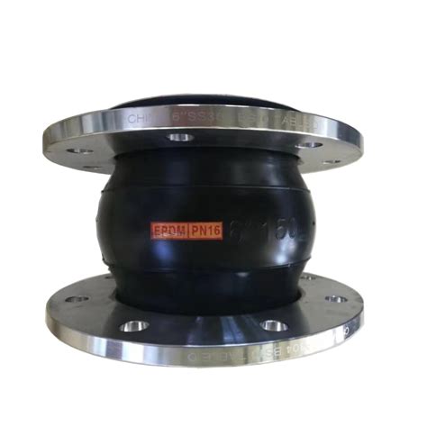 DN400 ANSI EPDM NBR Flexible Rubber Expansion Joint Flanged 150lb